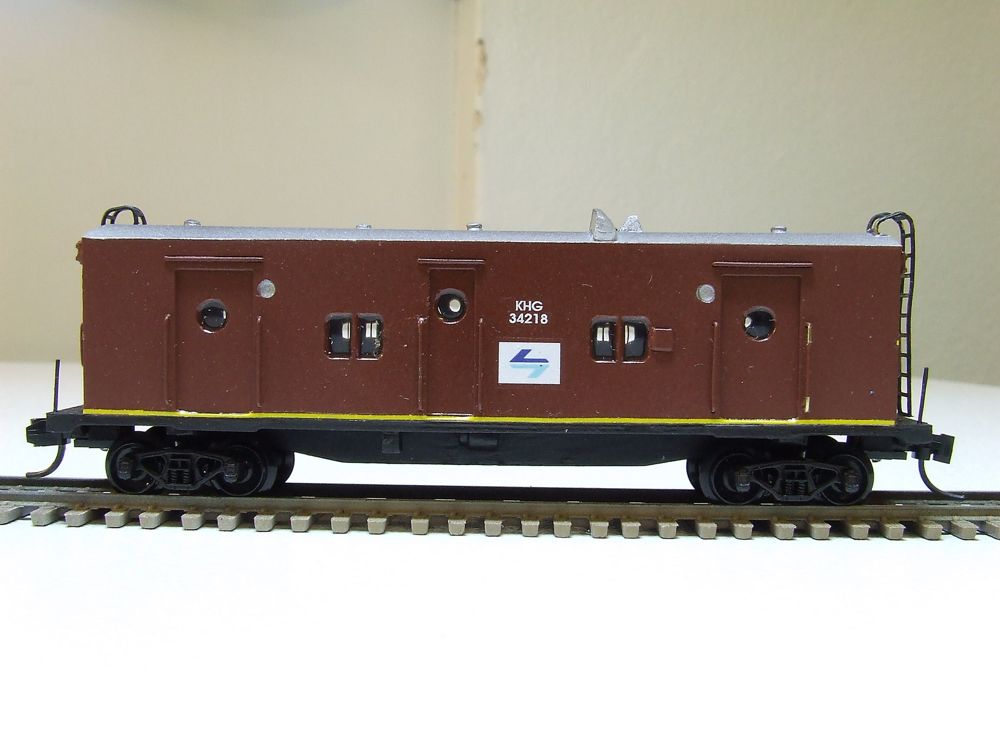 PBW 054 KHG Bogie Guards Van