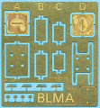BLMA092 Loco Antenna stands (4 Styles)