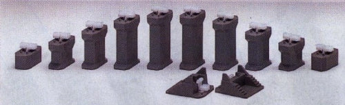 23-015 Single track piers ground to 50mm