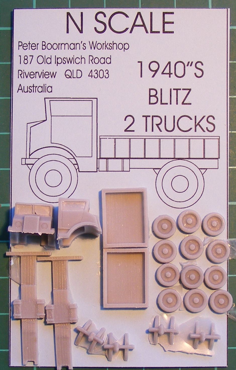 PBW Blitz trucks x 2