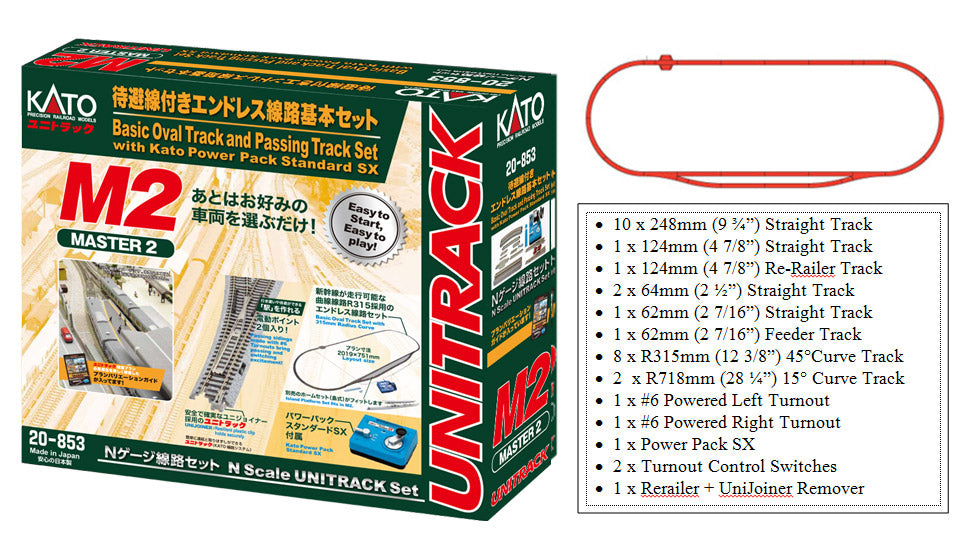 KA20-853 M2 Starter set with SX Power pack