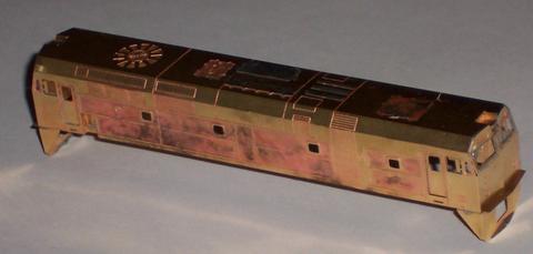 NSA 442 442 Brass etch (unassembled, unpainted)