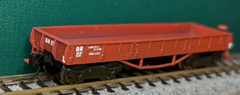 ANR 3360 VR QN Bogie Ballast Wagon - Unpainted Model kit