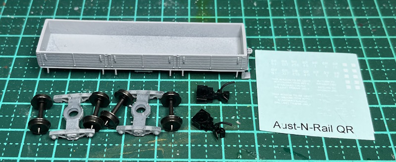 ANR 3361 VR QR Bogie Open Wagon - Unpainted Model kit