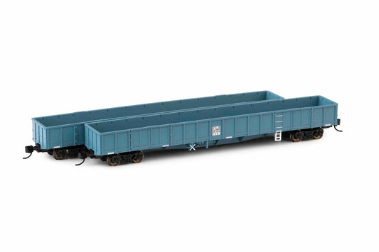 2 Pack ROCY gondola wagon NR Grey post 1994