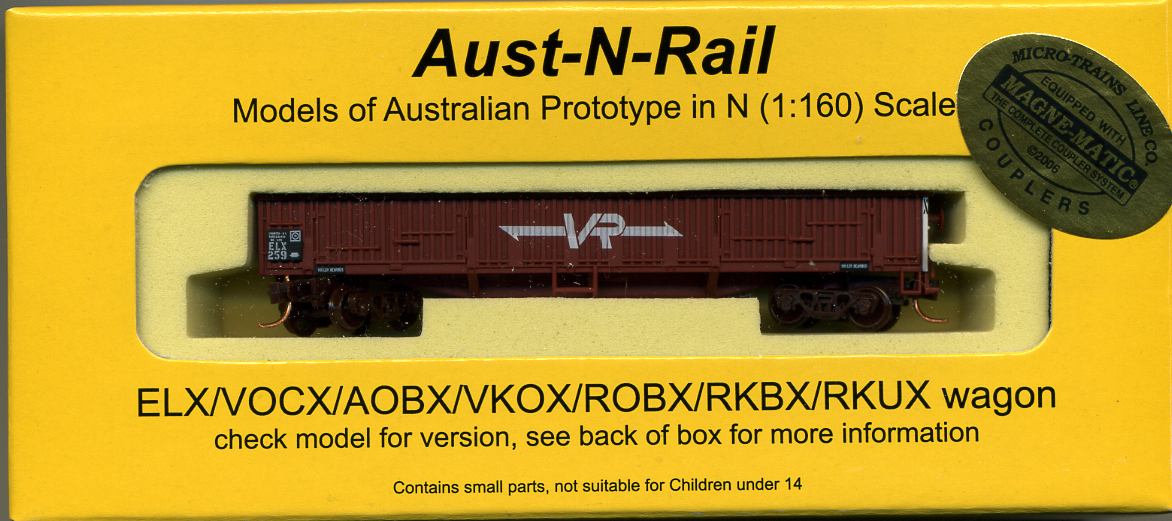 ANR 3320 ELX Victorian Railways number 259 with Micro-Trains bogies