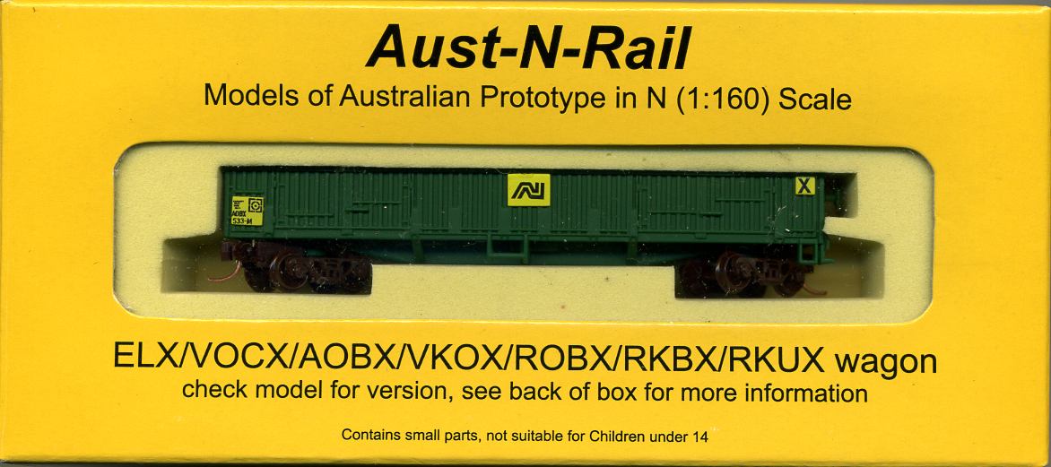 ANR 4321 AOBX (ELX) Australian National with Micro-Trains bogies